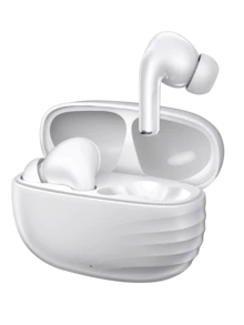 True Wireless Earbuds - Compatible With Apple And Android Devices, Built-In Microphone, Sweat-Resistant, Up To 24 Hours Playtime - White - View 1