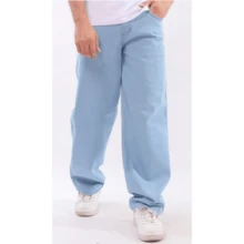 Premium Black Balloon Pants | Exclusive Visionaries Streetwear Baggy Jeans - Clara Premium - View 5
