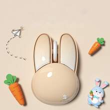 MOFII Ratón Silencioso Inalámbrico Pipitree M6, Conexión 2.4g Con Receptor Usb, Para Ordenador Portátil Y Computadora De Escritorio En La Oficina - Albaricoque - Ver 10