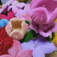 100支/包 2毫米人造花蕊，家居花艺装饰，手工仿真花粉，珍珠粉，适用于圣诞节、婚礼花艺布置、剪贴簿和婚礼装饰 - 彩色 - 查看 7