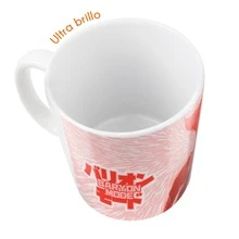 Taza de Narúto Baryon Mode Boruto Anime De Cerámica 11 Oz 325 Ml Mugs de Náruto Anime Nínja - Blanco - Ver 4