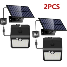 1PC/2PCS 51LED Solar Garden Lamp IP65 Waterproof Outdoor Lighting - T-51-f - View 10