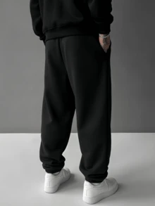 Anime Dra-Gon Ball Print Jogging Pants,Men Casual Pants,Womens Sweatpants,New Men's Sweatpants,For Rave,Baggy Sweatpants,Baggy Sweats,Pans Hombre,Ropa De Hombre,Streetwear,Swag Sports Pants For Men,Fashion Clothes - 黑色 - 查看 3