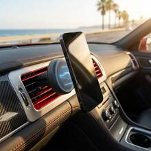 Giá đỡ điện thoại từ tính mạnh mẽ bán chạy nhất, phù hợp với cửa gió điều hòa, lắp đặt dạng kẹp, không làm hư hại nội thất, tương thích với tất cả các dòng xe, thiết yếu cho việc đi lại hàng ngày và du lịch gia đình. - A - Xem 5