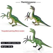 6pcs Dinosaur Toy Set Including Tyrannosaurus Rex, Velociraptor, Baryonyx, Triceratops, Spinosaurus, Random Color, Prehistoric Dinosaur Models For Kids Room Decor, Children's Festival Gift - Multicolor - View 5