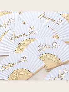 Quạt cưới và kẹo số lượng lớn, Quạt tiệc tùy chỉnh, Quạt cầm tay cho phù dâu, Kẹo cưới sáng tạo, Kẹo cho khách dự lễ cưới, Quà tặng quạt xếp cưới, Kẹo tiệc, Kẹo cưới, Quà lưu niệm tiệc, Đám cưới, Đám cưới mùa hè, Kẹo cưới số lượng lớn, Quạt lụa, Quạt cầm tay tùy chỉnh, Kẹo quạt gỗ, Quà tặng cá nhân hóa, Kẹo tiệc cưới, Quạt tùy chỉnh - Nhiều màu - Xem 8