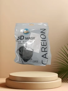 10pcs/200pcs Upgraded 3D Face Mask, Individually Packaged, High Aesthetic Value, Dust-Proof, Breathable, UV Protection Disposable Mask For Women - Multicolor - View 19