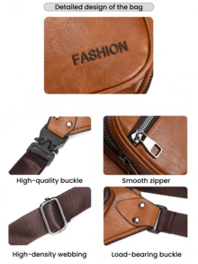 Retro Floral Plaid Waist Bag | Multi-Zipper Waist Crossbody Bag - Multicolor - View 10