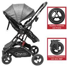 Joykoo Baby Strollers - Grey - View 3