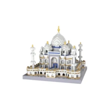 3200 pezzi Micro Mini Set di Mattoncini da Costruzione, Puzzle 3D di Architettura di Famosi Monumenti del Mondo, Inclusi Torre Eiffel, Taj Mahal, Colosseo, Louvre, Modelli in Scala Miniatura Reale, Allenamento per Destrezza delle Dita e Pazienza per Principianti, Decorazione per Casa e Ufficio, Regalo per Compleanni, Souvenir per Vacanze, Scelta per Hobbisti, Disponibili in Vari Stili e Forme, Confezione in Sacchetto - Multicolore (borsa) - Visualizzare 7