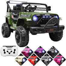 Joykoo Camioneta Montable Electrica para Niños Control Remoto 12v - Verde - Ver 1