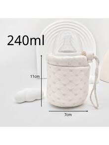 1 chiếc túi giữ nhiệt bình sữa cho bé, màu trơn, kiểu dáng đơn giản, chất liệu da PU chống thấm nước, phù hợp với mọi loại bình sữa vuông Hegen, dung tích 240/330ml, lý tưởng cho mùa tựu trường và du lịch, tiện lợi mang theo những vật dụng cần thiết. - Nhiều màu - Xem 17