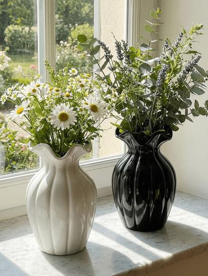 High-End Luxury Art Vase - Suitable For Model Rooms And Soft Furnishings, Dried Flower Decor | Home Decor, Room Retro Decor, Bohemian Style Decor, Dining Table Center Decor, Unique Gift, Wedding Decor, Wall Decor
