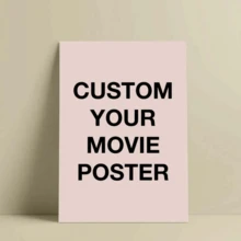 1pc Unframed Custom Canvas Wall Art – Personalized Movie Poster, High-Quality Custom Movie Poster, Custom Movie Print, Movie Poster Artwork; Ideal Gift For Boyfriend, Girlfriend, Pet, Or Daughter; Exquisite Decor. - Multicolor - View 2