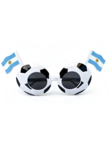 2 chiếc kính xem bóng đá World Cup, kính thời trang in cờ các giải đấu, phụ kiện cổ vũ tinh thần đội tuyển. - Nhiều màu - Xem 7