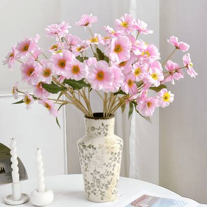 1/3/6 bông hoa diên vĩ cầu vồng nhân tạo, 60cm, thích hợp trang trí tường, phòng khách, phòng ngủ, đám cưới, tiệc tùng, trang trí bàn, nhà cửa, bàn làm việc, nhà bếp, bàn tiệc cưới, trang trí trung tâm, văn phòng, vườn, ngoài trời, nhà cửa, sân vườn, thích hợp cho mùa xuân, hè, thu, đông.
