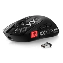 MAMBASNAKE M4 无线游戏鼠标，24000 DPI 可调，PAW3311 光学传感器，可编程按键，52g 轻巧人体工学设计，支持 2.4G/蓝牙/USB-C 连接 - 查看 10