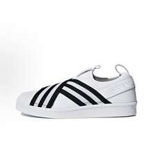 adidas originals SUPERSTAR 板鞋 女款 - 白黑 - 查看 2