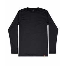 Men's Thermal Base Layer Shirt For Cold Weather, Sizes S To XL - màu đen - Xem 2