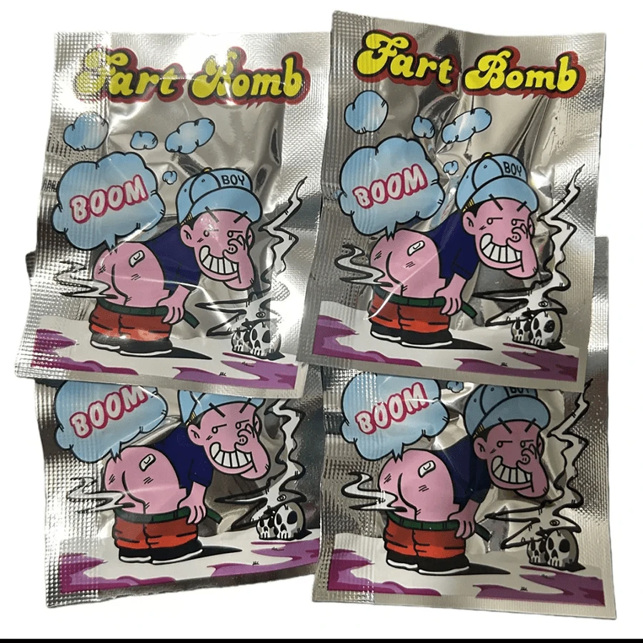 50个/100个趣味放屁袋，恶作剧臭弹，搞笑礼物，派对游戏道具，减压玩具，户外娱乐，适合压力大的人
