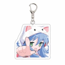 幸运星动漫泉此方双面分层亚克力钥匙扣系列可爱卡通钥匙扣包包配件手机挂件汽车装饰品。 - 彩色 - 查看 14