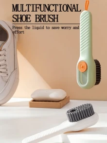 多功能清洁刷，带皂液器的清洁刷，多功能清洁刷 - 多色 - 查看 4