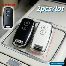 适用于铃木 Grand Vitara SX4 S-Cross XL-7 Kuyucha Sch4 Swift 2007-2010 的 2 个/套汽车钥匙套，仅适用于图片所示的汽车钥匙。送给母亲、父亲、毕业生和老师的礼物 - 彩色 - 查看 6