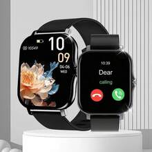 Smart Watch, Wireless Calling /Dial, Multi -Sport Mode, Calling Reminder And Rejection,Information Reminder,SMS Reminder,For IPhone/Andriod - 彩色 - 查看 15