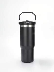 1pc Stainless Steel Vacuum Insulated Car Cup, Keeps Drinks Hot Or Cold Water Bottle Back To School - Multicolor - View 11
