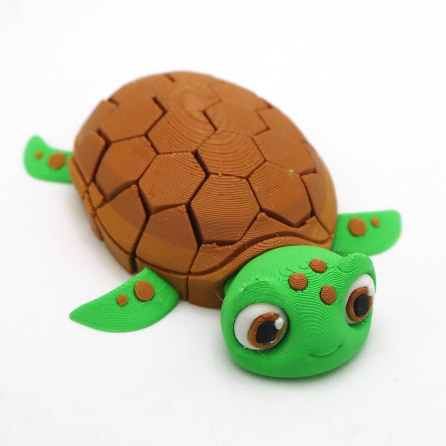 Cute Turtle Stress Relief Toy, Suitable For Children 3 Years Old And Above - Decompression Turtle - View 1