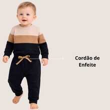 1 Set Of Children's Fleece Sweatshirts Sizes P To 3 Boys Baby Winter Clothes Cold Weather - 黑色 - 查看 5