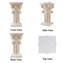 Classic European Roman Column Statue, Roman Column Decoration European Garden Courtyard Wedding Display Stand, Decorative Roman Column Planter Pedestal - Elegant Outdoor/Indoor Plant Stand With Classical Greek/Roman Columns - Cột La Mã kép - Xem 5
