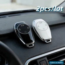 2个LEAPMOTOR Zero Run T03 2022 C11 S01 C01专用汽车钥匙套，仅适用于图中所示的汽车钥匙 - 彩色 - 查看 2