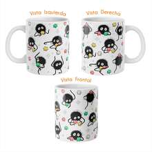 Taza de Anime de El Viaje de ChihIRÓ Susuwataris Anime Pelicula Studio ghíblí - Blanco - Ver 3
