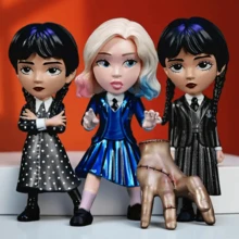 Simba Wednesday Patung Dekoratif Resmi, Figur Logam Buatan Tangan Berukuran 2,5 Inci, - MultiWarna - View 1