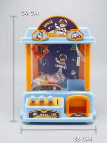 Mini Máquina De Garra Para Niños Con Música  Juego Interactivo Con Peluches Incluidos - Azul Marino - Ver 4