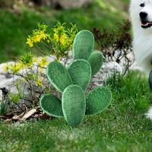 3 piezas Conjunto de decoración de jardín plana 2D de acrílico, Cactus de acrílico, impresión a doble cara, colores vibrantes, adecuado para jardín, patio, granja, placas decorativas y figuras - B - Ver 8