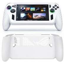 Ốp lưng silicon cho ROG Ally / Ally X 2025, siêu mỏng 0.8mm, bề mặt nhám chống trượt, tích hợp chân đế, chống sốc và chống trầy xước, bảo vệ toàn thân. - Xem 2