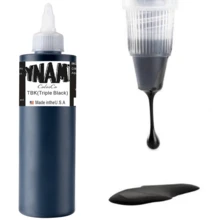 250ml (8oz) Tinta para tatuajes profesional de color negro, adecuada para contornos, sombreado y mezcla - Suministros de tatuaje negro de alta gama - Multicolor - Ver 5