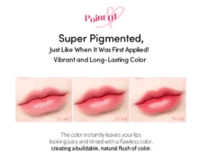 ETUDE Dear Darling Marker Tint Mocha Brown 3.5g - Gradient Lip Tint, Soft Blurring Lip Color, Lightweight Buildable Lip Makeup, Korean Daily Lip Tint, Natural Looking Lip Stain - 12 Nâu Mocha - Xem 4