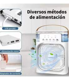 Portable Fan, Ideal For Offices, Bedrooms And Cars. - White - View 4