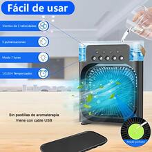 Portable Fan, Ideal For Offices, Bedrooms And Cars. - Black - View 2