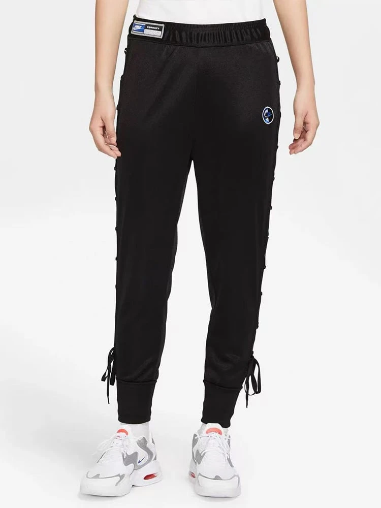 Quần thể thao dệt kim có dây rút bên hông dành cho nữ của Nike Sportswear - màu đen - Xem 1