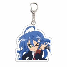 幸运星动漫泉此方双面分层亚克力钥匙扣系列可爱卡通钥匙扣包包配件手机挂件汽车装饰品。 - 彩色 - 查看 13