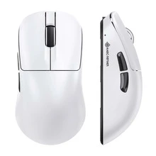 *Magic-Refiner AJ199 Mouse Gaming Nirkabel Ringan, Tri-Mode (2.4G/Berkabel/BT), 24K DPI, Sensor Optik PAW3311, Tingkat Polling 1000Hz, 600mAh, 49g, Mouse Ergonomis untuk Tangan Sedang hingga Besar, Stiker Anti Selip Termasuk - View 8