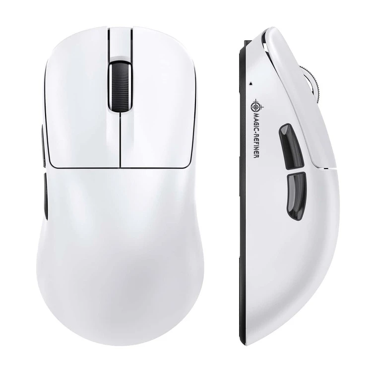 *Magic-Refiner AJ199 Lightweight Wireless Gaming Mouse,Tri-Mode(2.4G/Wired/BT),24K DPI,PAW3311 Optical Sensor,1000Hz Polling Rate,600mAh,49g Ergonomic Mice For Mid-Large Hands, Non-Slip Stickers Included - View 5