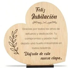 Wooden Retirement Card In Spanish. Unique Retirement Gift For Men, Women, Colleagues, Chefs, Friends, Teachers (Retirement) - A - View 6
