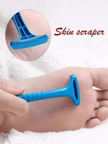 Dụng cụ dũa gót chân chuyên nghiệp Hàn Quốc, dụng cụ loại bỏ chai sạn tại nhà, dụng cụ cạo gót chân thiết kế mới. - dao cắt móng chân - Xem 1
