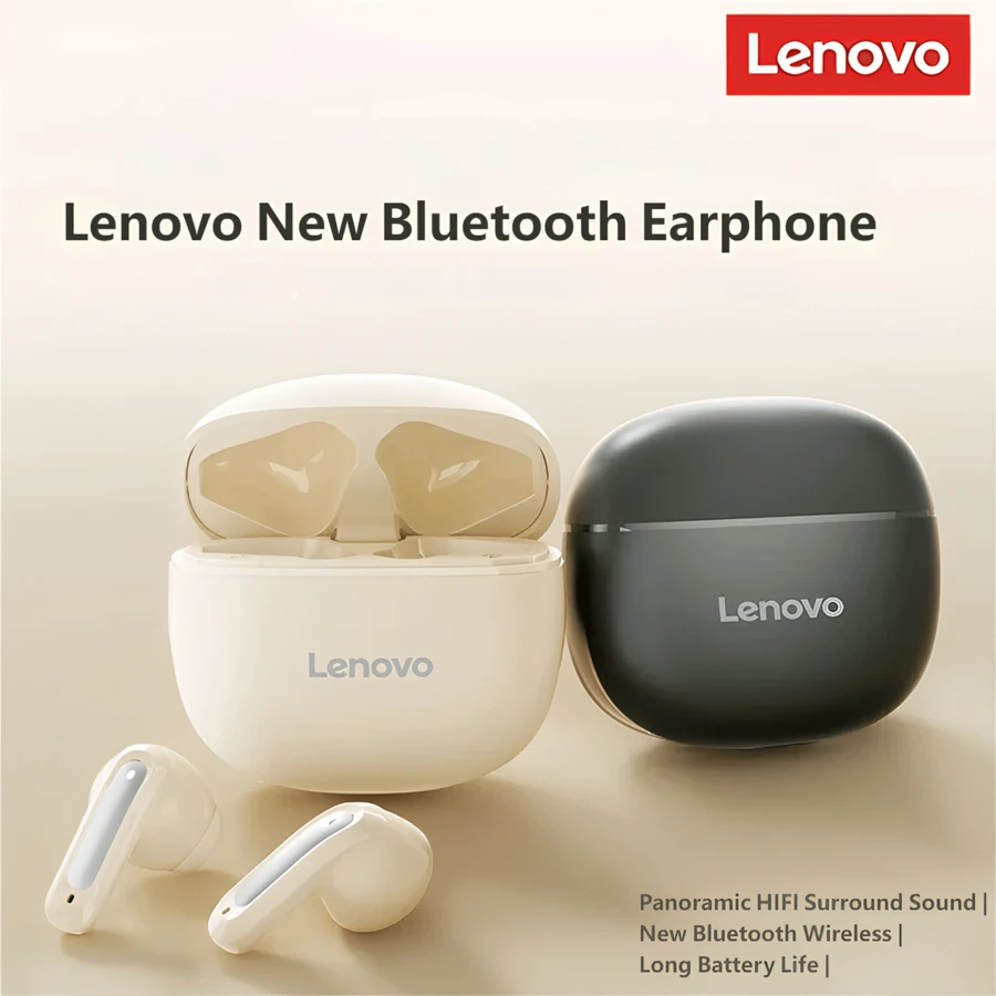 Lenovo EA140 Bluetooth Earphones, HiFi Sound Quality, Semi-In-Ear, Call Noise Cancellation, Fast Charging, Long Standby, Suitable For Running & Sports, Wireless Earphones - one-size - View 1