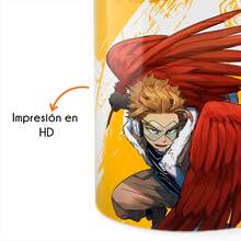 Taza de Hawks Keigo Takami My heró academiá El Héroe Alado Céramica - Blanco - Ver 2